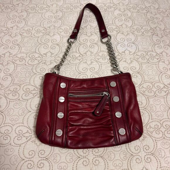 Source Unknown Handbags - Unbranded Women's Red and Burgundy Bag